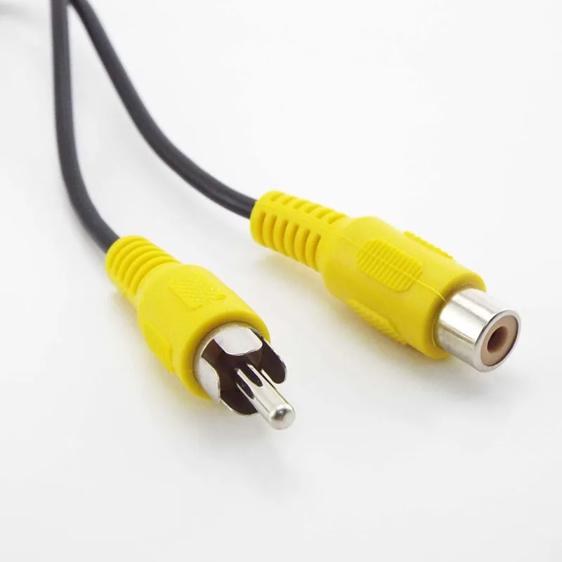 1meter AV Extension RCA Male To Female male Cable M/M M/F Bus Lotus Head Audio Video connector Cable TV Sound Coaxial Line C1