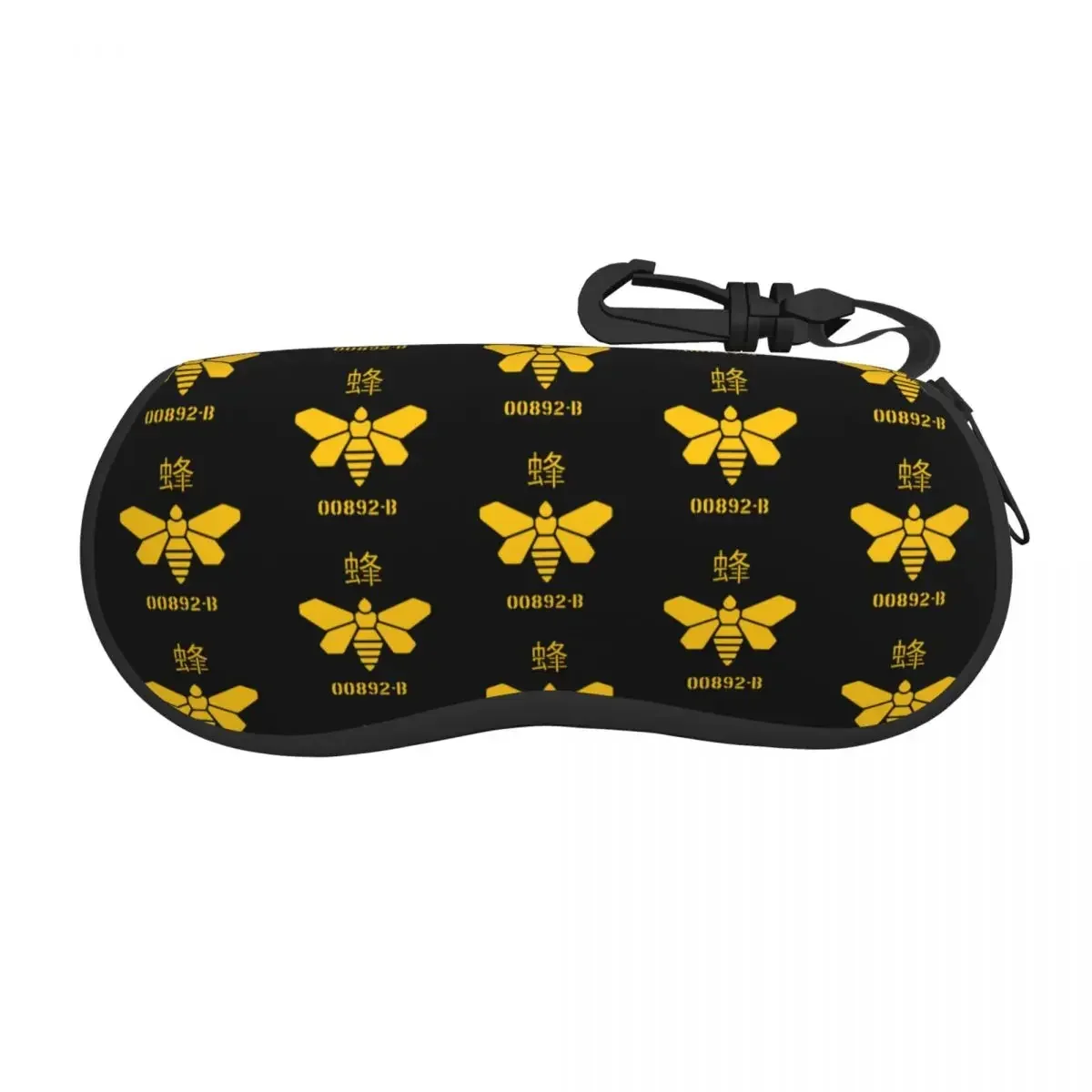 Golden Moth Chemical 00892-B Shell Eyeglasses Protector Cases Cute Sunglass Case Heisenberg Bee Glasses Pouch