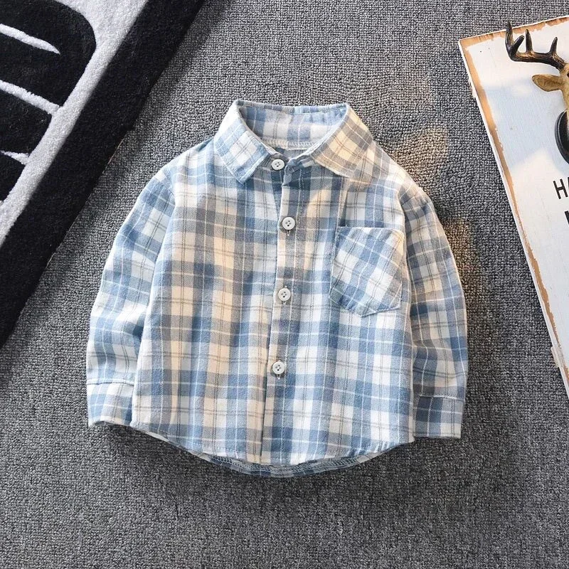 DIIMUU Spring Autumn Kids Baby Boys Cotton Clothes Shirt Toddler Girls Tee Clothing Children Wears Infant Blouse 1 2 3 4 5 Years