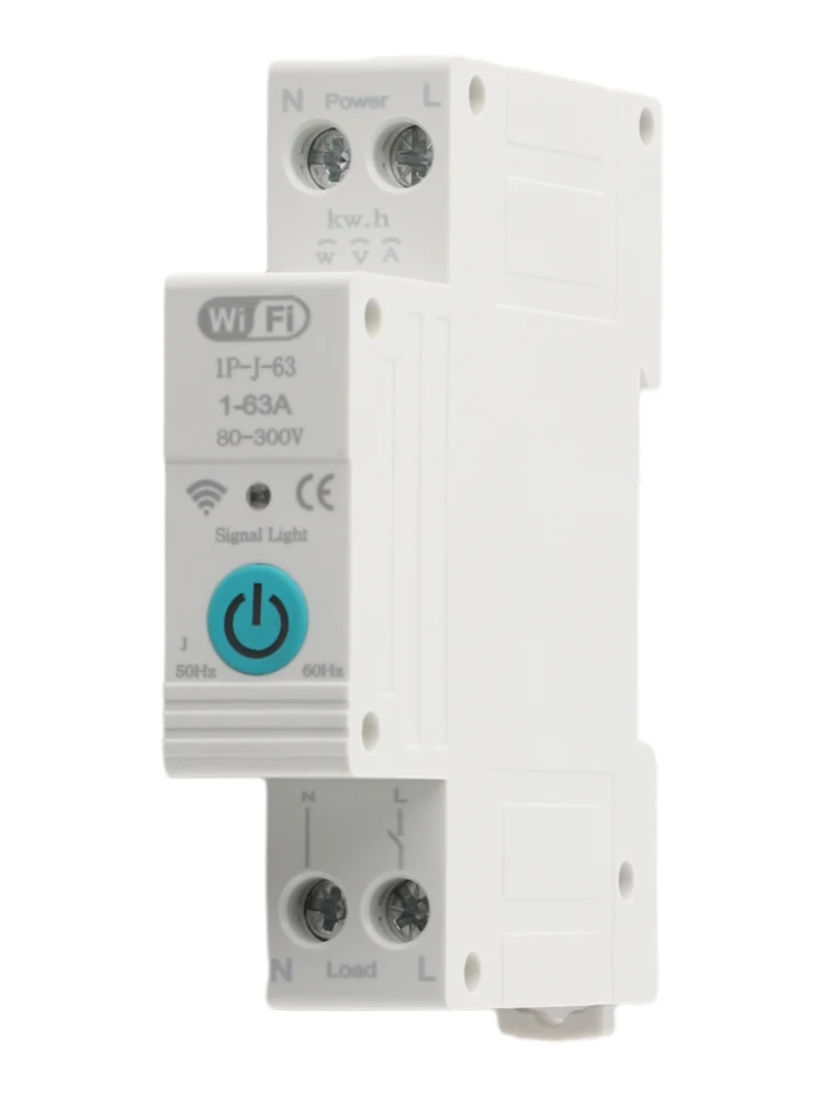 WiFi for Circuit Breaker 63A Remote for access and Measurement Features for Enhanced User Experience  WiFi for