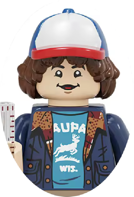 The Terrible Movie Upside Down Dustin Mike Lucas Will Eleven Model Building Blocks Enlighten Action Figure Toys For Children - Image 11
