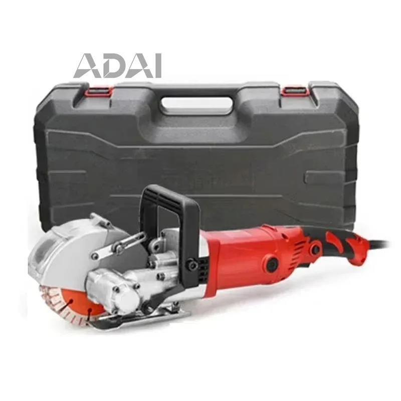 

Slotting machine, one-time molding dust-free water and electricity installation concrete wall trunking cutting machine