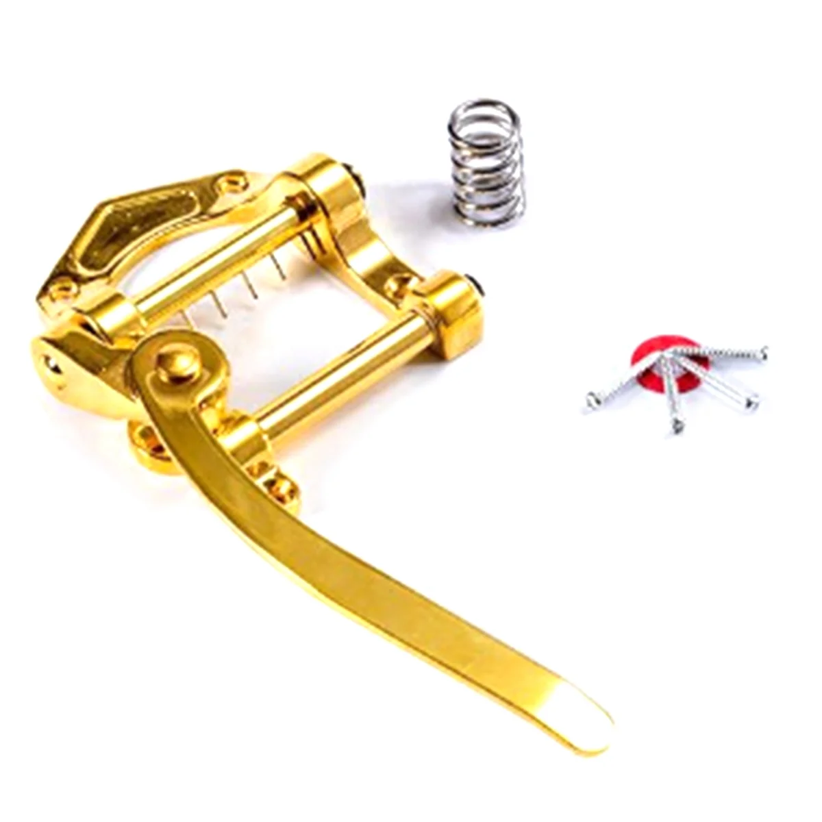 

Guitar Tremolo Vibrato Bridge Tailpiece Archtop Compatible with SG ES335 LP Electric Guitar Universal (Gold)