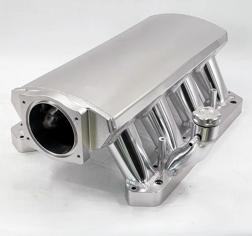 Fabricate Gen 3 Hemi Intake Manifold Gen III Mopar with Fuel Rail 92mm LS 4-bolt Pattern BK-5012