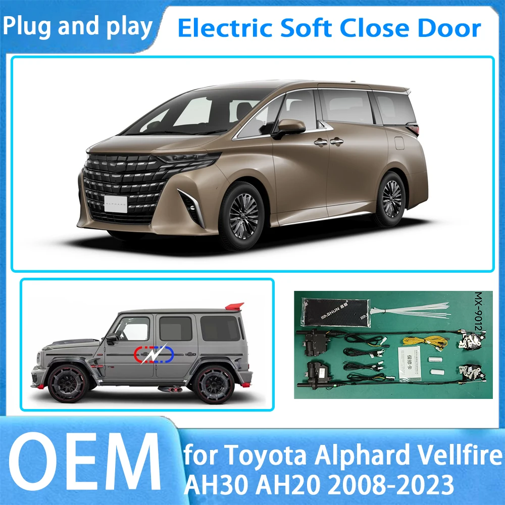 

for Toyota Alphard Vellfire AH30 AH20 OEM Car Soft Close Door System Automatic Electric Auto Pull Power Latch Power Closing