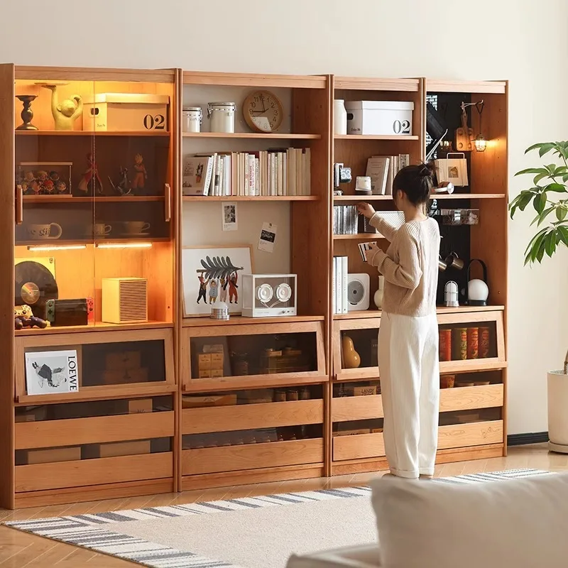 

living room small apartment narrow vertical cabinet magazine cabinet locker floor-to-ceiling low cabinet full of walls
