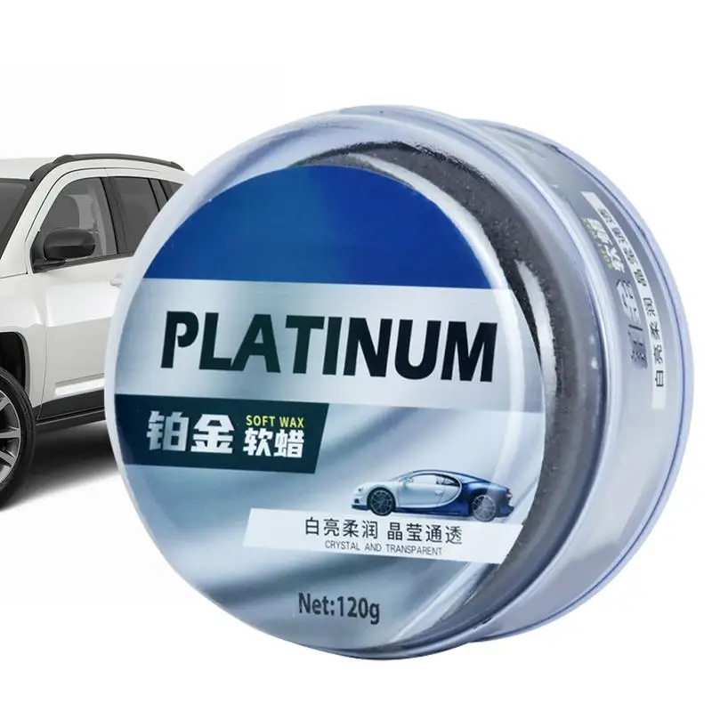 

Car Exterior Polish Wax Car decontamination soft wax 120g Long-Lasting Car Paint Palm Wax Car Exterior Paint Maintenance shining