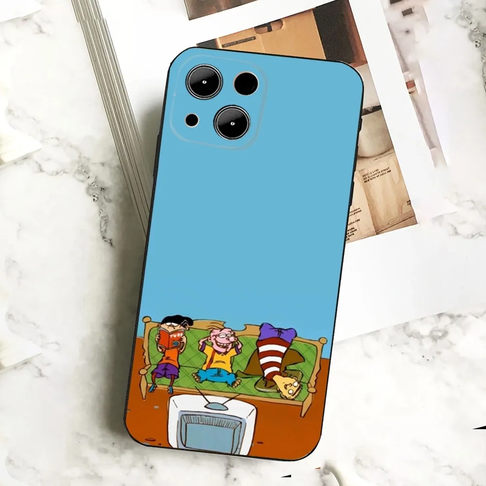 Cartoon E-Ed Edd N Eddy  Phone Case  For IPHONE 15,13,14,12,Mini ,11, Xr, X ,Xs Pro Max 8, 7 Plus Back Cover