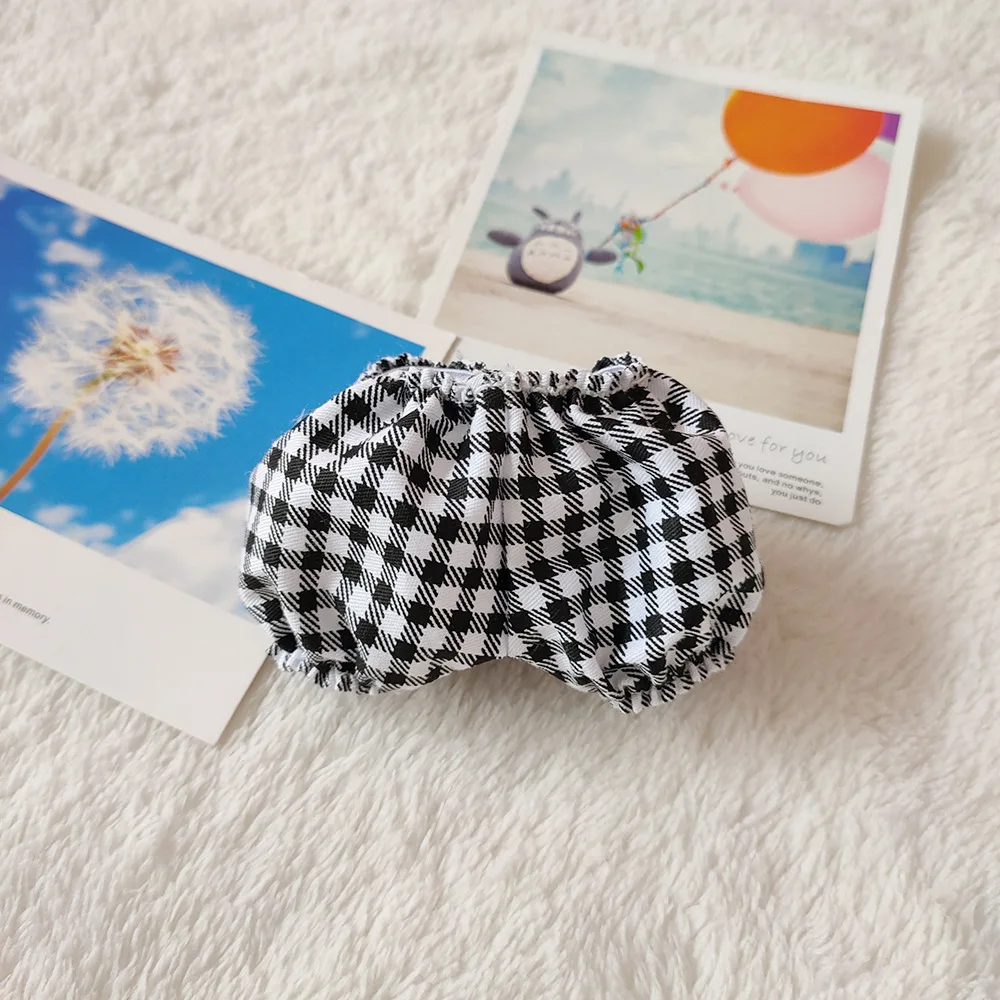 Cute Mini Plush Doll's Clothes Bloomers For 17cm Labubu Idol Dolls Trousers Mini Shorts Clothing DIY Kid Gift Dolls Accessories