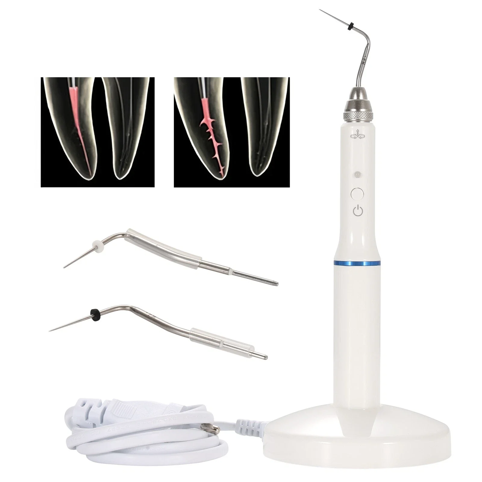 

Dental Cordless Endo Heated Pen Gutta Percha Obturation System +2 Tips