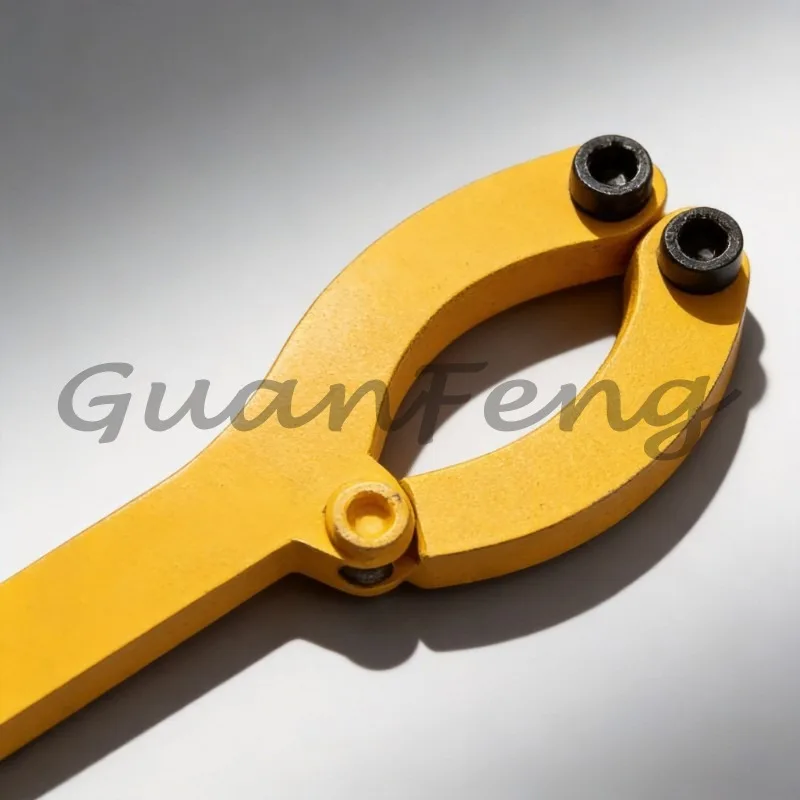 Two Claw Piston Wrench, Special Oil Seal Removal Tool for Excavator Hydraulic Cylinder Maintenance