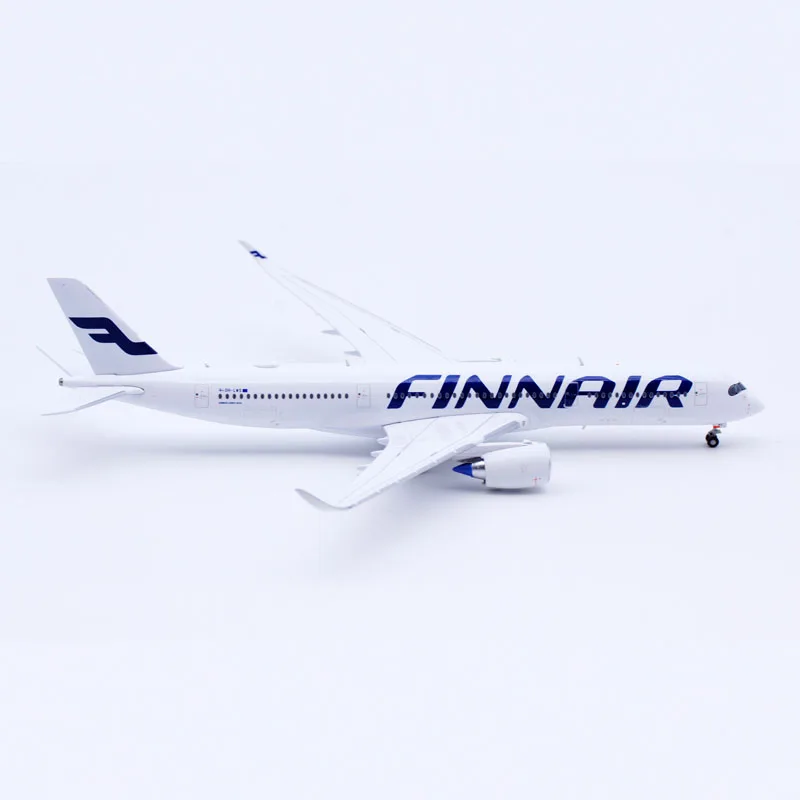 XX40AnthAlloy Collection Avion Cadeau JC Ailes 1:400 Finnair Airbus A350-900XWB Moulé Sous Pression Avion Jet Modèle OH-LWS avec Support