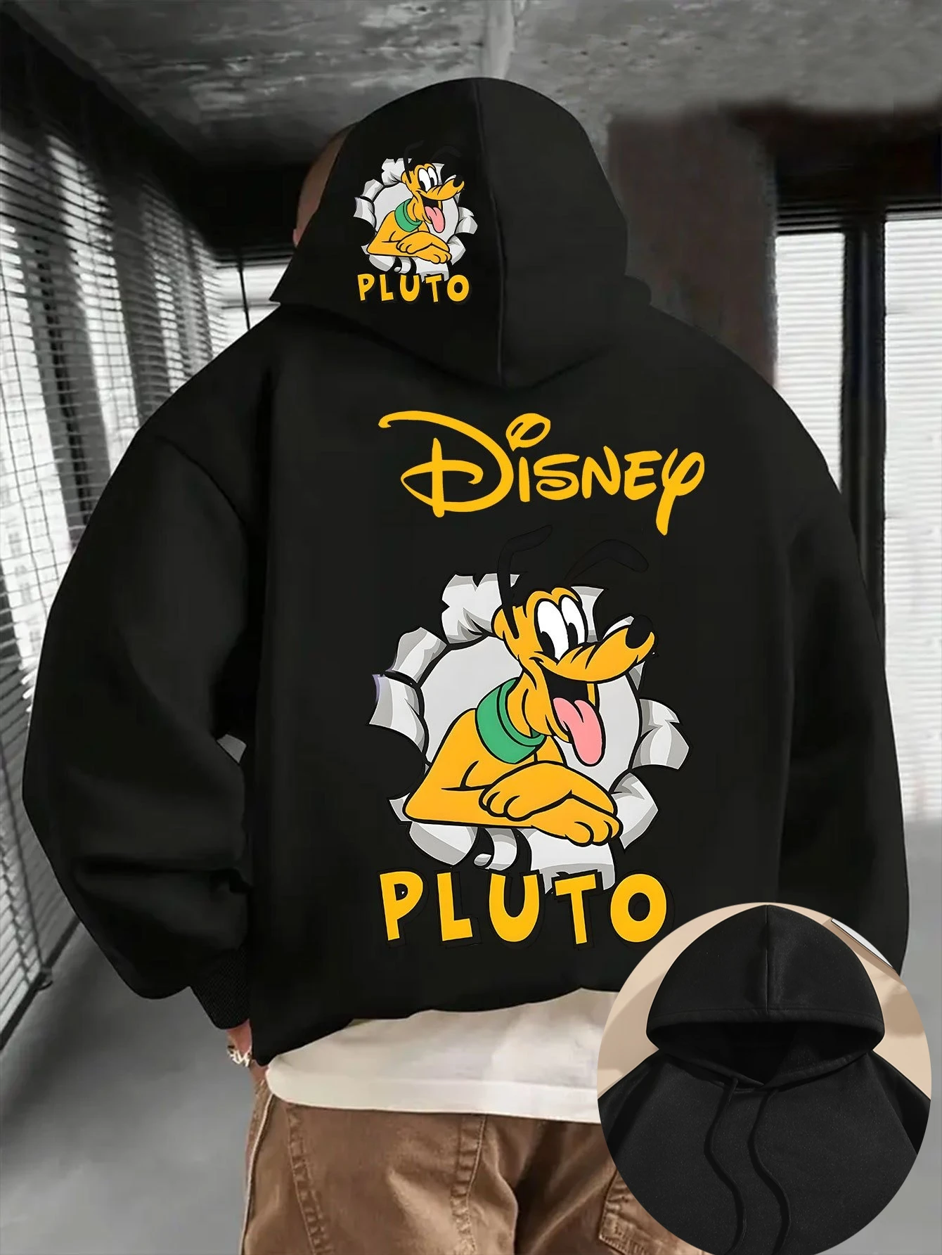 Sudaderas con capucha de Mickey amigo de Disney para hombre, sudadera para mujer, jersey Unisex, Otoño Invierno, forro polar de gran tamaño, abrigos de algodón, Tops