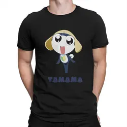 Vintage Private Tamama Reporting T-Shirt Round Neck 100% Cotton T Shirt Sgt Frog Keroro Gunso Cartoon Anime Short Sleeve T Shirt