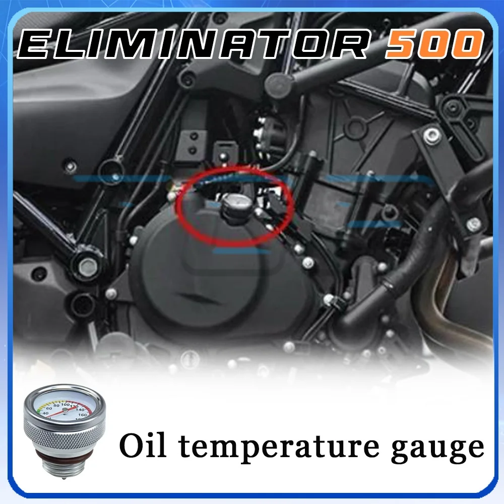 

Датчик температуры моторного масла ELIMINATOR 500, указатель температуры масла 500eliminator, ELIMINATOR 500