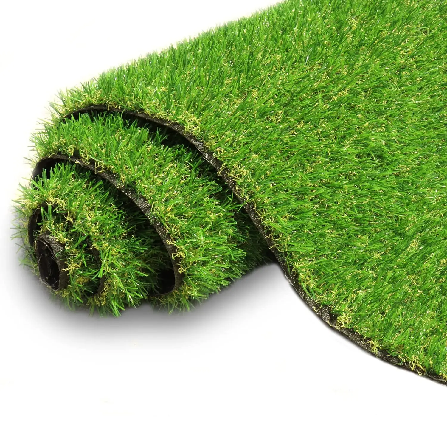 Artificial Turf Grass 8' x 9' with Drainage, 0.8 Inch Realistic Fake Grass Rug Indoor Outdoor Lawn Landscape, Customized