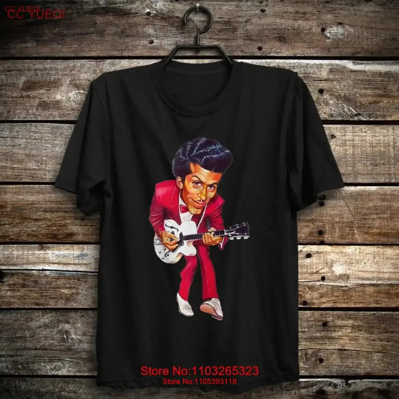 Vintage Chuck Berry T Shirt My Ding a Ling Roll Over Beethoven Johnnie Johnson Trio vintage Washed graphic Soft