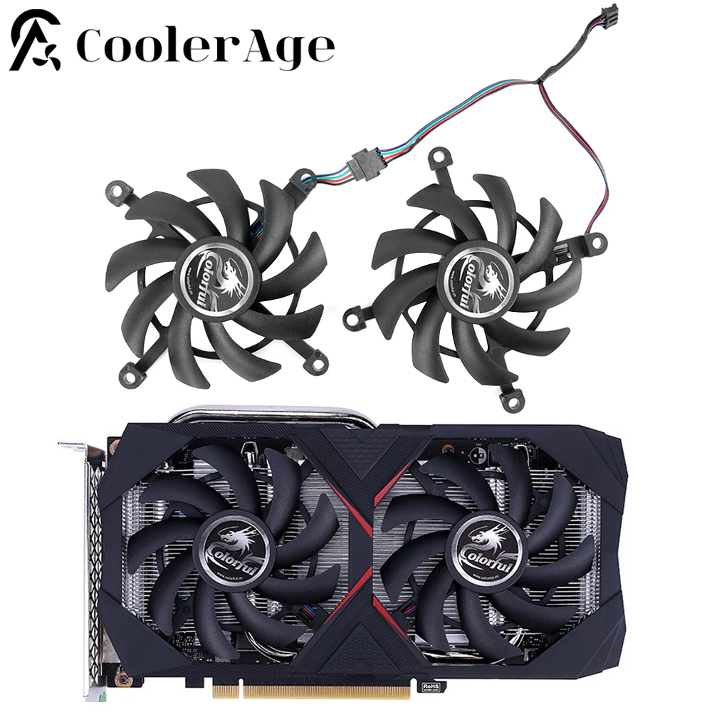 CF9015H12S Ventola Di Raffreddamento Per Scheda Grafica ZOTAC RTX2080ti / 2080 – Doppia Ventola