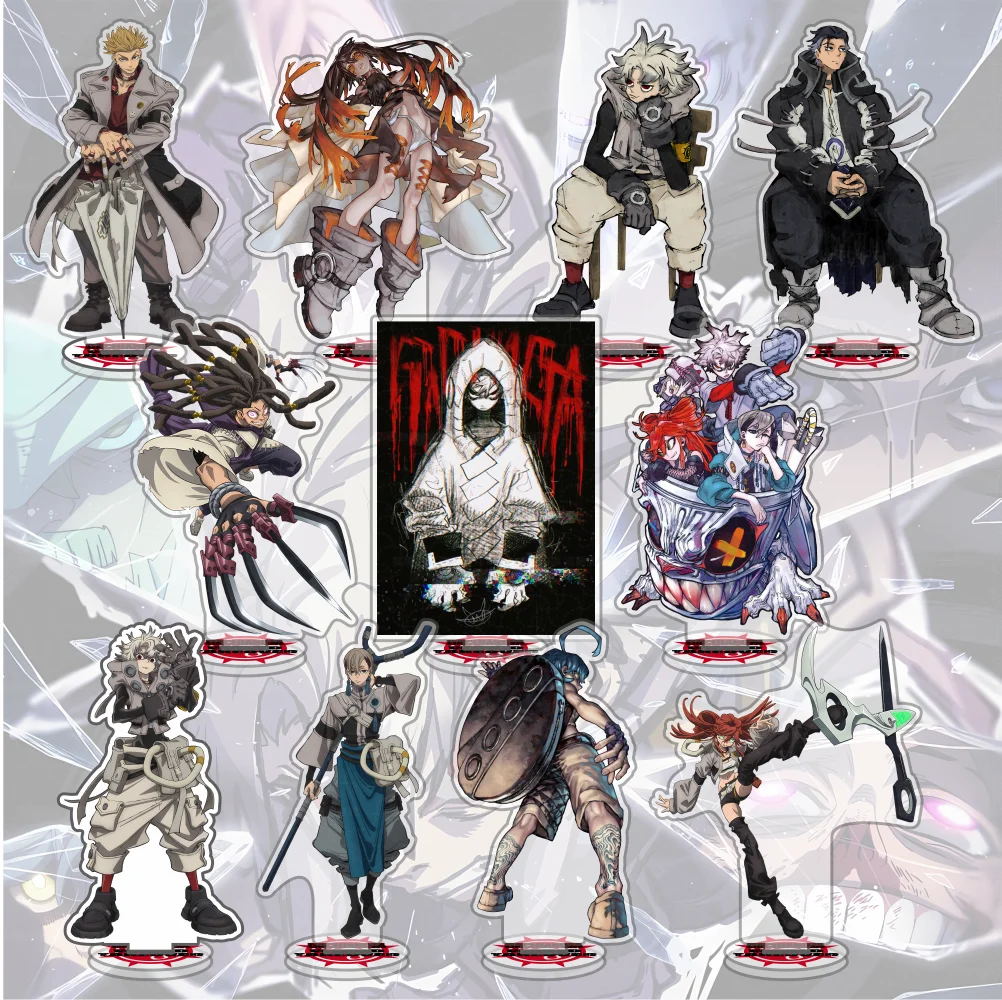 

Anime Manga GACHIAKUTA Rudo Enjin Zanka Riyo Jabber Acrylic Keychains Stand Model Desk Decor Collection Accessories Fans Gifts