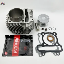 GY7 200CC CYLINDER GY6 150CC 170CC 1UPGRADE TO GY6 200CC CYLINDER KIT CYLINDER ASSY FOR 4-STROKE 157QMJ 152QMI SCOOTER KART