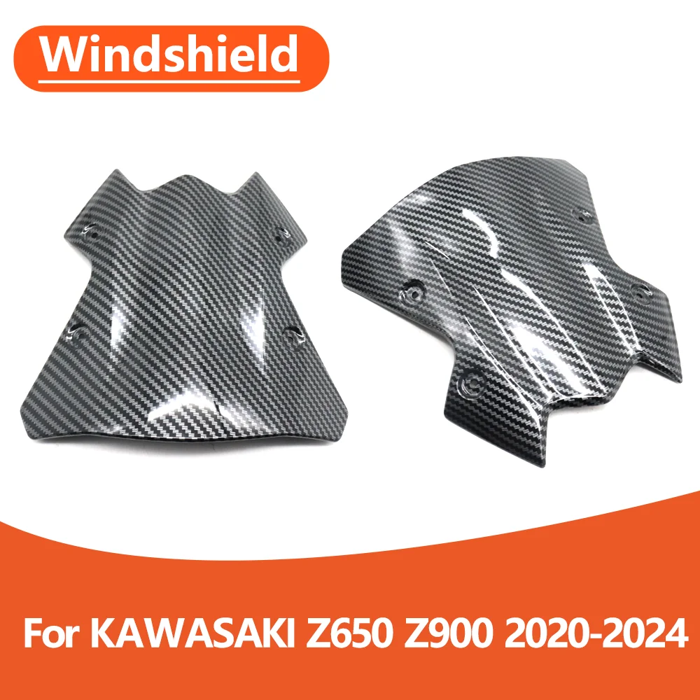 

For KAWASAKI Z650 Z900 Z 650 900 Z-650 2020-2024 Model Motorcycle Accessories Windscreen Windshield Deflector Fairing Visor
