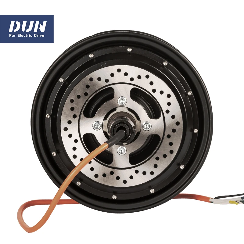 8KW V3 Brushless Removable Rim Single Shaft Wheel Hub Motor For Electric Motorcycle Car