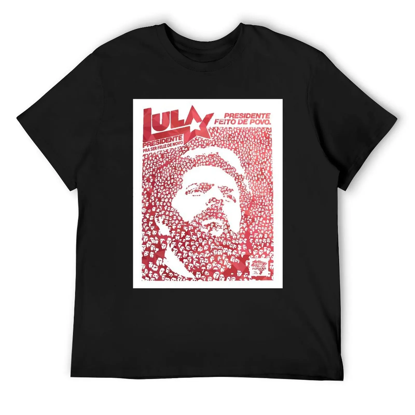 

Lula President T-Shirt oversized t shirt summer clothes plain plain t shirts men