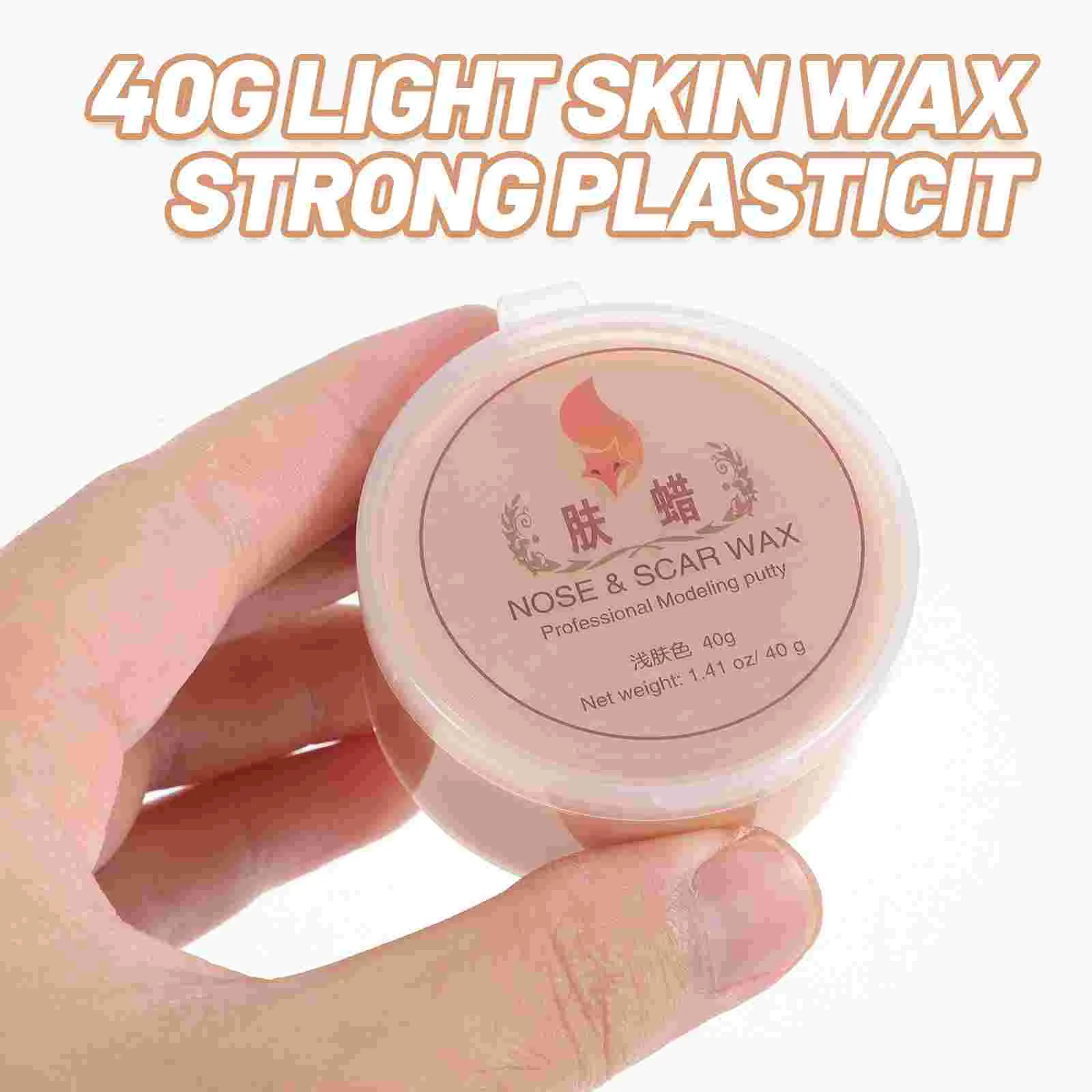 Skin Wax Modeling Fake Scar Wax Face Fake Wound Wax Makeup Wax for Halloween Special Effects Stage Fake Wound