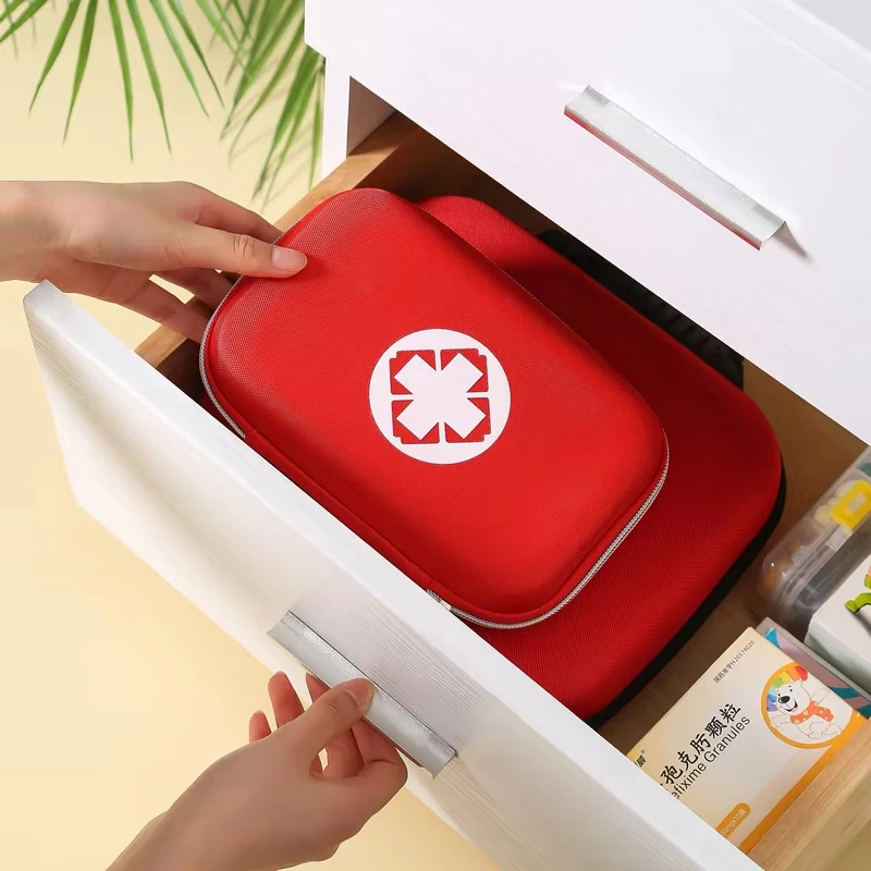 Empty Emergency Medicial EVA First Aid Bag for Travel Camping Car Outdoor First Aid Portable Case Storage