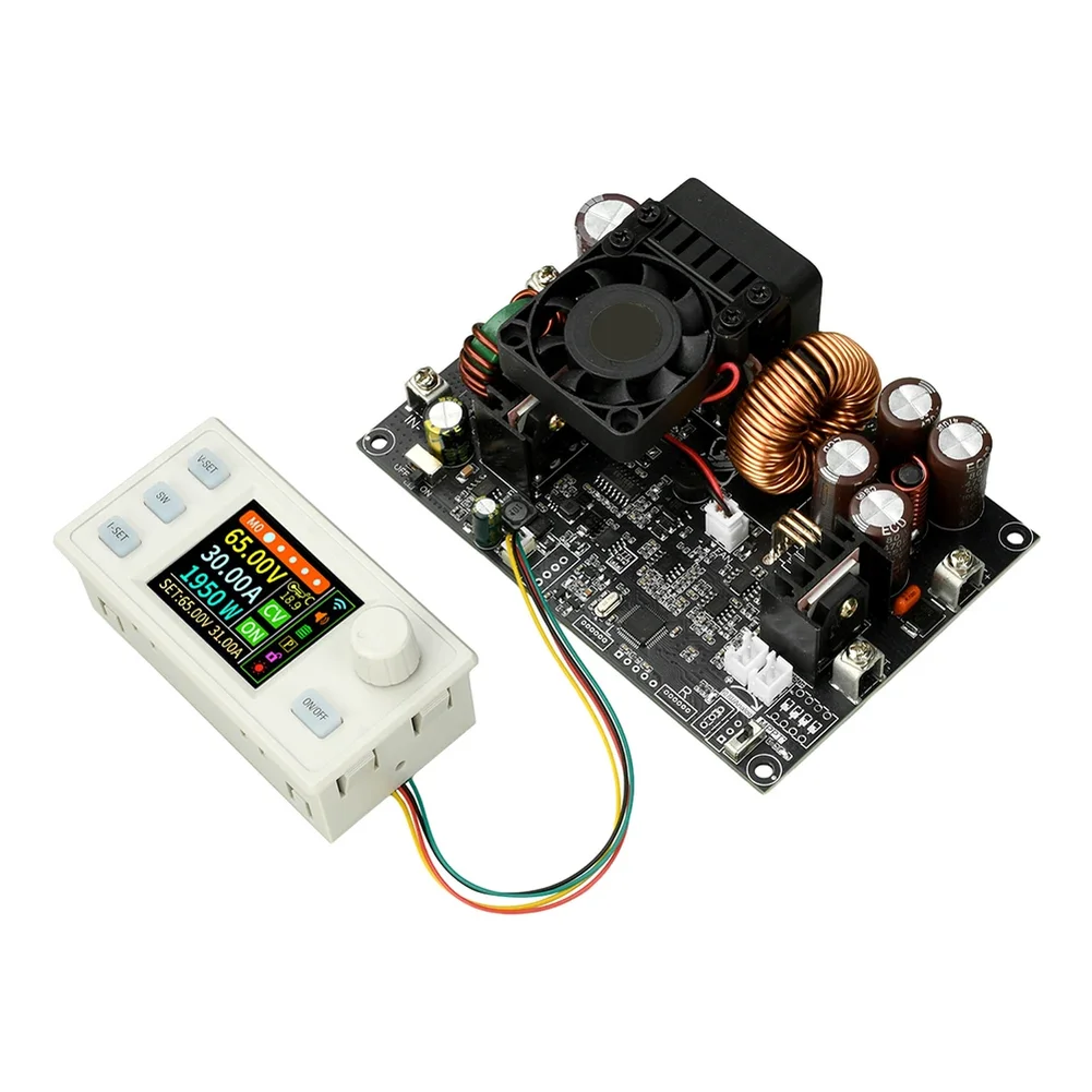 High Power DC-DC Step Down Module 12V to 90V Input 0V to 80V Output 2400W Constant Voltage Regulator for Solar Installations