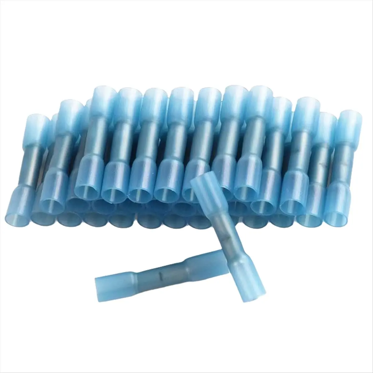 friendly-100PCS Heat Shrink Connectors Insulated Waterproof Crimp Terminals Seal Butt Electrical Wire Connector 26-10 AWG A