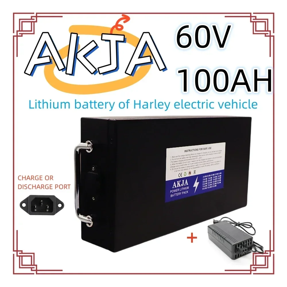 Air fast transportation New Full Capacity Power 18650 Lithium Battery 60V20ah-100ah Lithium Battery Pack Suitable for 250-2000W