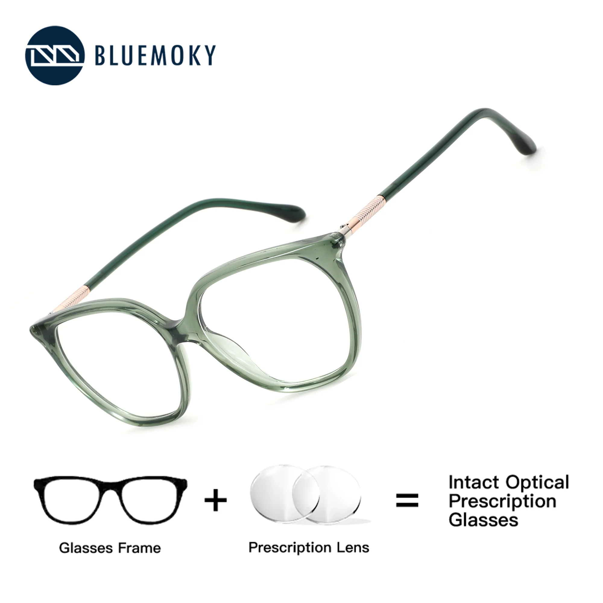 

BLUEMOKY Acetate Butterfly Prescription Glasses Women Photochromic Anti Blue Light Optical Astigmatic Myopia Eyeglasses