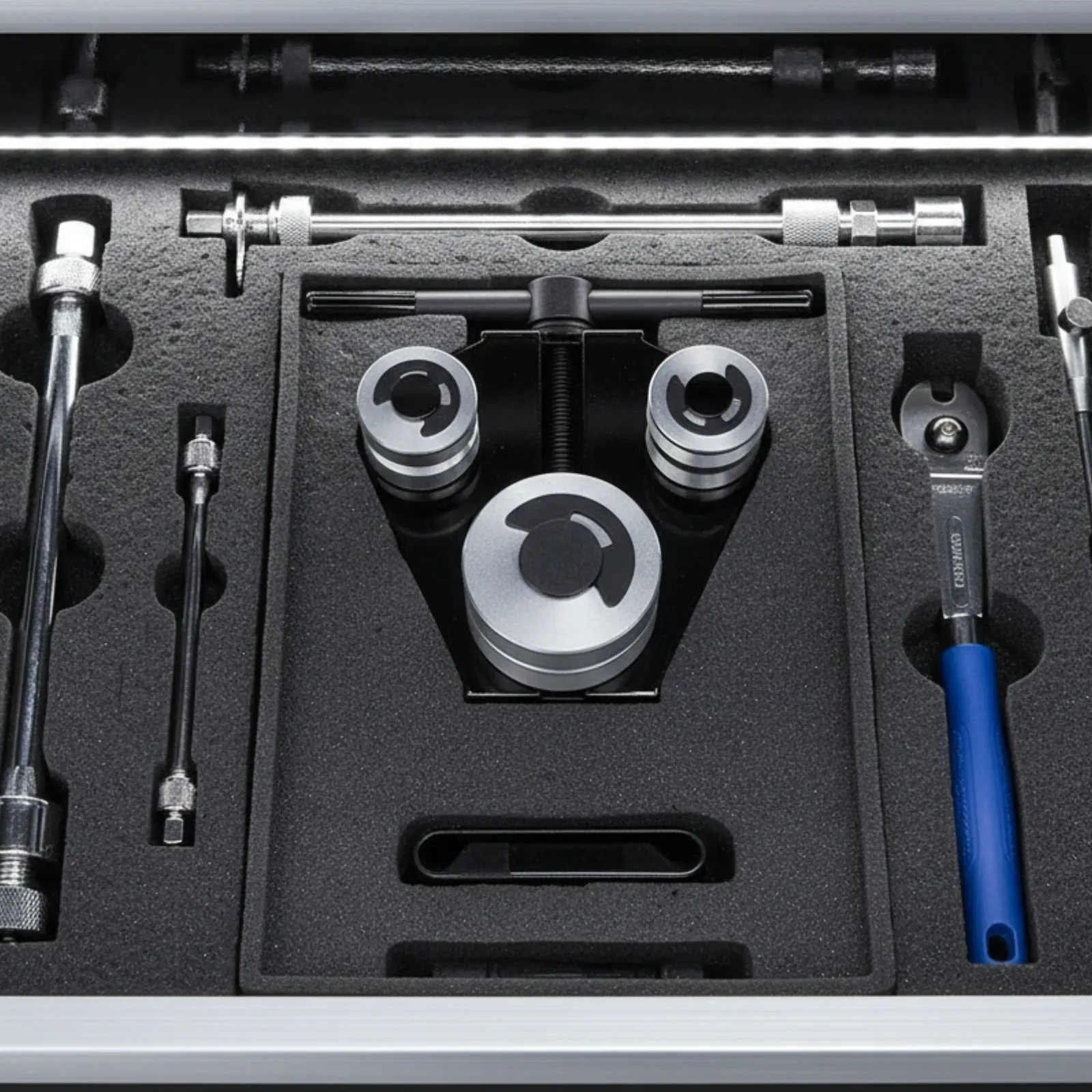 Brake Line Straightener Precision Rollers Brake Pipe Straightening Tool Manual Tube Straightener Long-Lasting Build