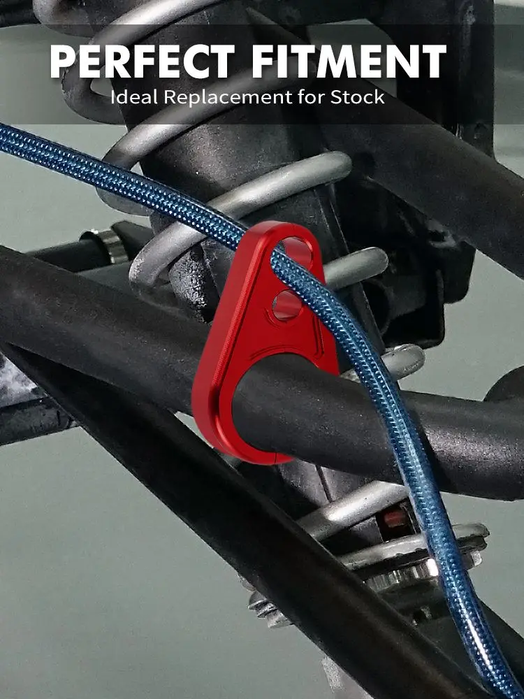 Nicecnc aluminium a-arm remkabel clip polaris sporter 300 400 450 500 RZR ranger yamaha raptor 700 grizzly - afbeelding 2