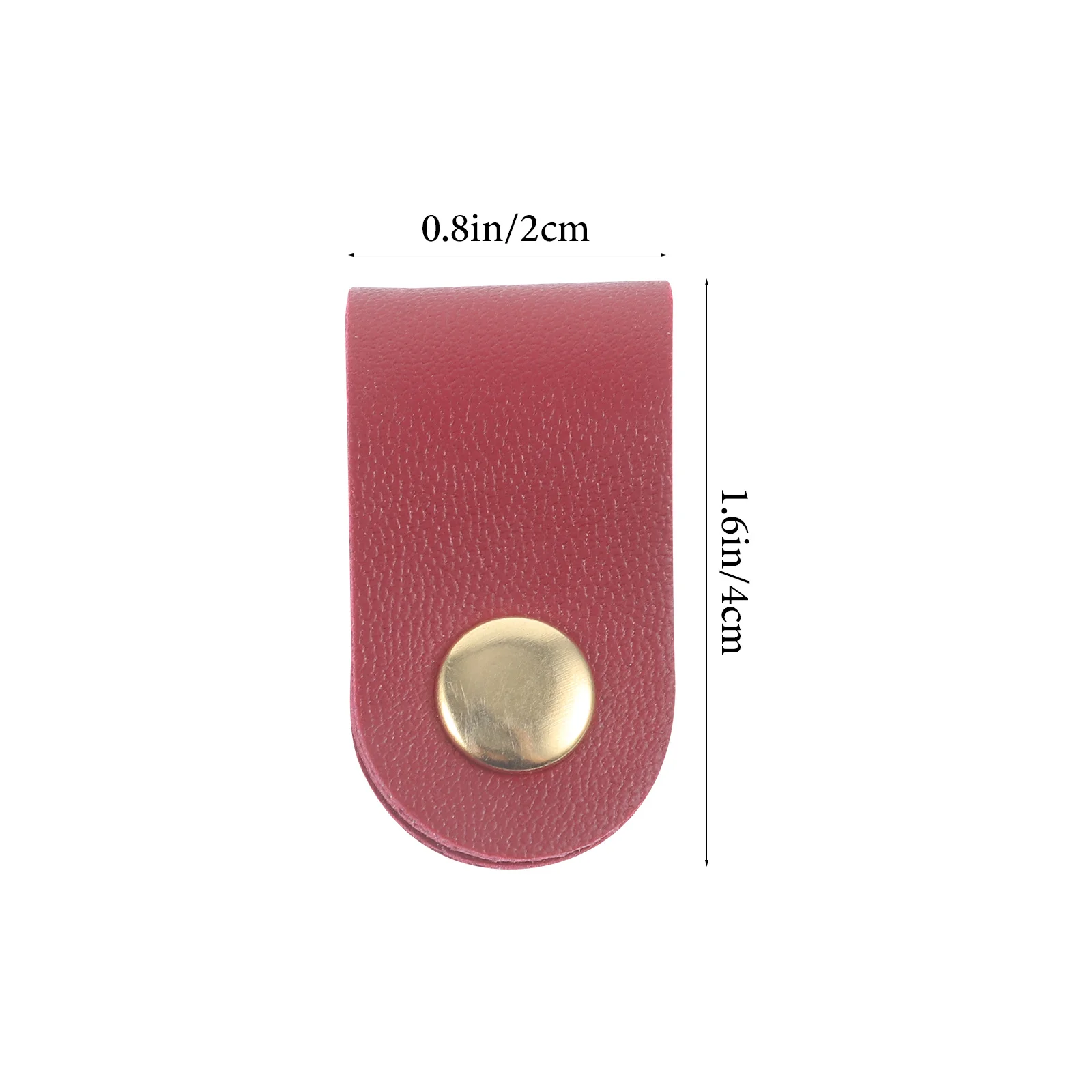 5Pcs Faux Cable Organizer Strap Wire Wrap Management Reusable Cord Fixing Clip for Home Office Travel School Use