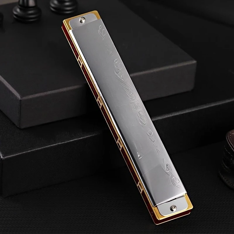 SU-24Humming 24-hole refined polyphonic harmonica ACFG #key of c