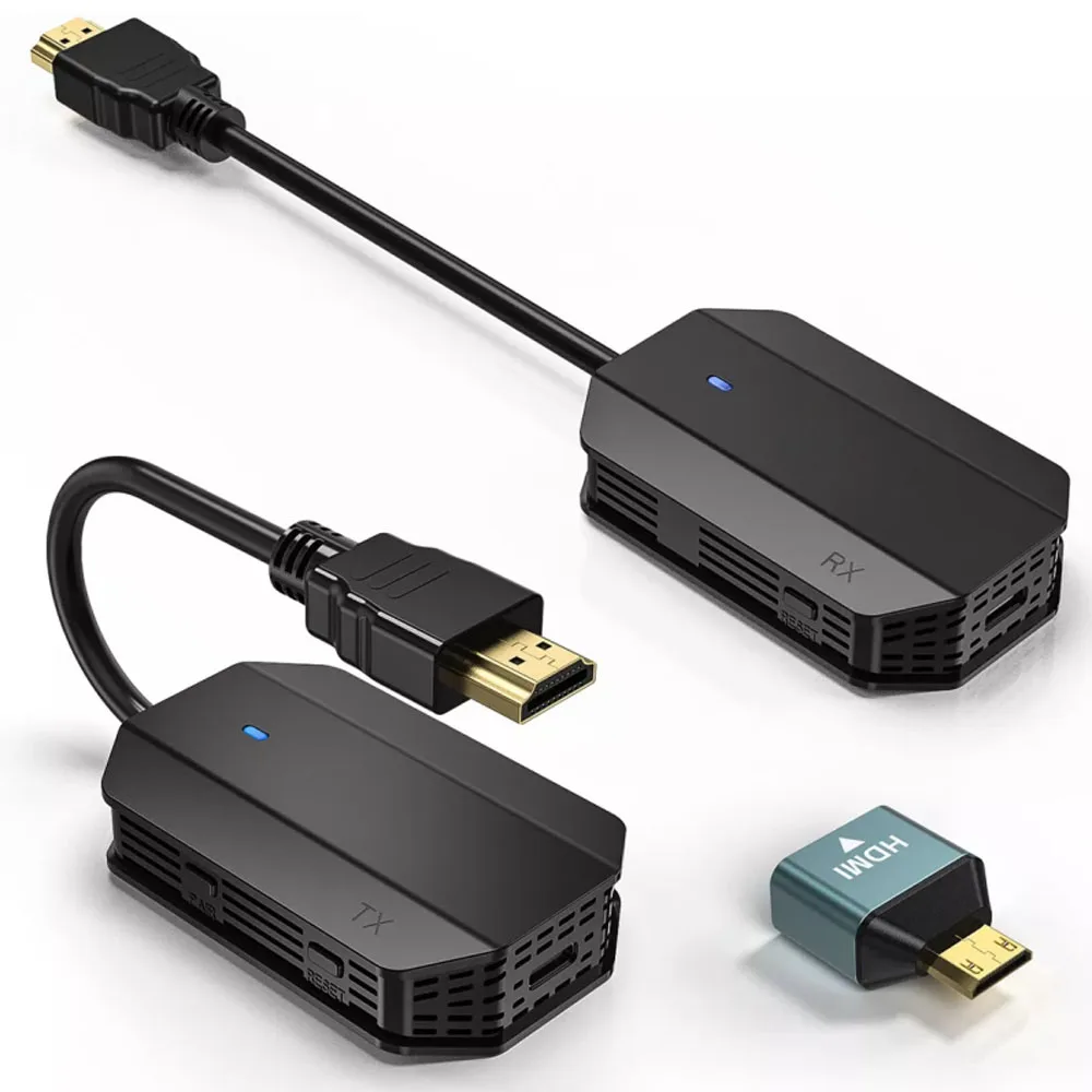 

Wireless transmitter receiver display Dongle extender 4K screen AV adapter Wireless Extender Video Transmitter & Receiver