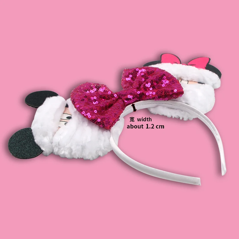 ديزني المومياء ميكي آذان العصابات الشعر للفتيات هالوين عصائب الاطفال ضمادة ميني ماوس إكسسوارات الشعر النساء تأثيري الطرف