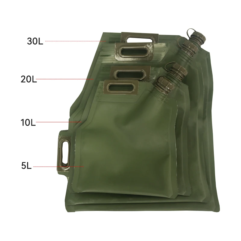 New Arrival Soft Foldable Flexible TPU 5l Diesel Fuel Oil Bag Tank