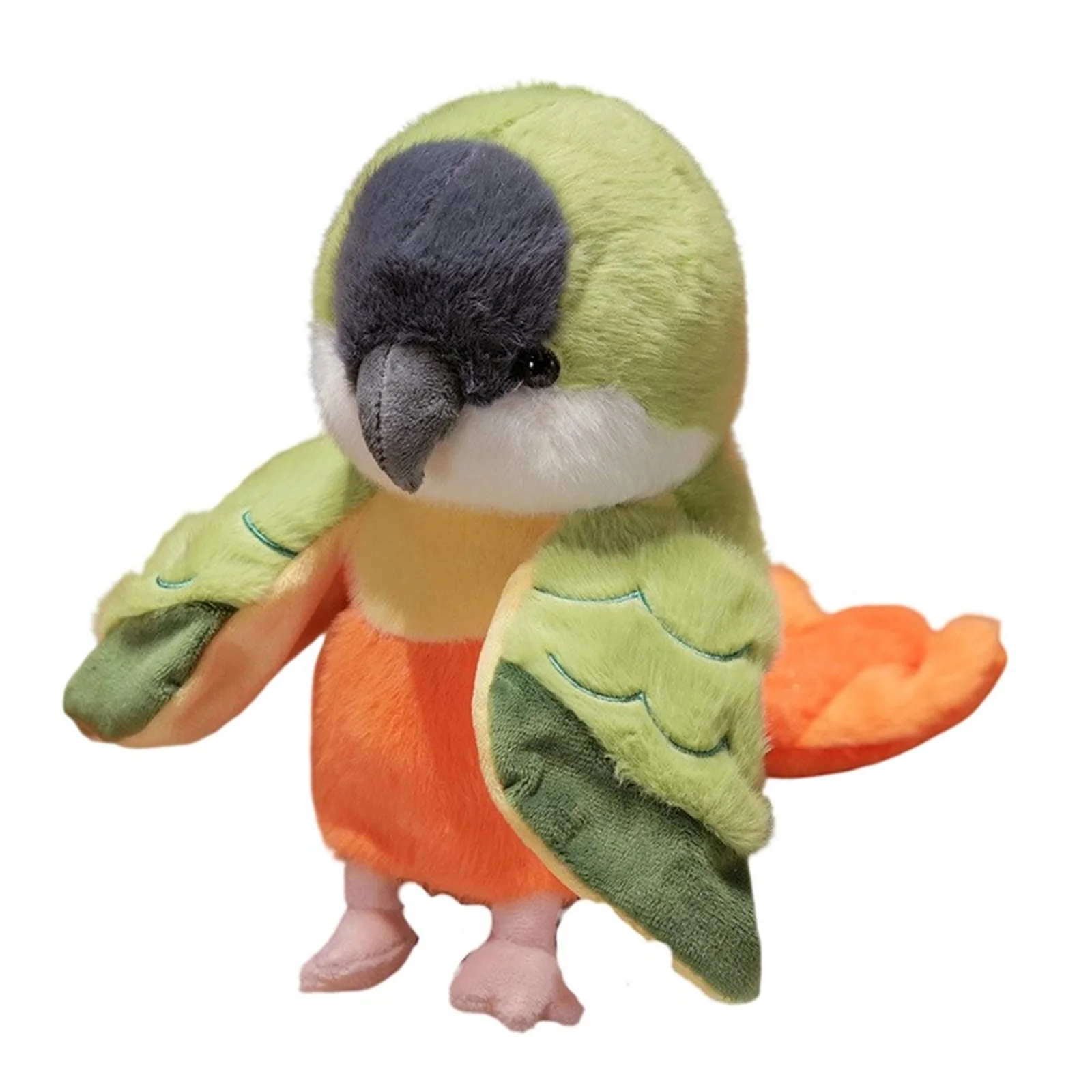 

Cute Fluffy Interesting Parrot Puppet Plush Toy Used For Parent-Child Activities Such As Role-Playing And Storytelling