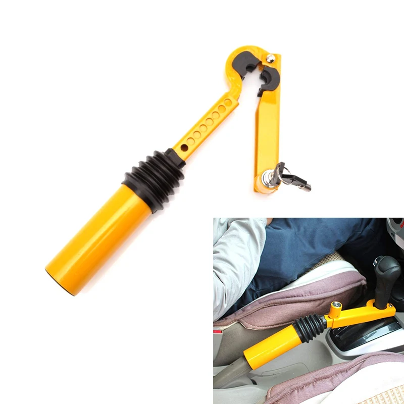 

Universal Handbrake to Gear Stick Anti-Theft Lock for Cars Trucks Vans SUVs - Fits Manual & Automatic Gearboxes