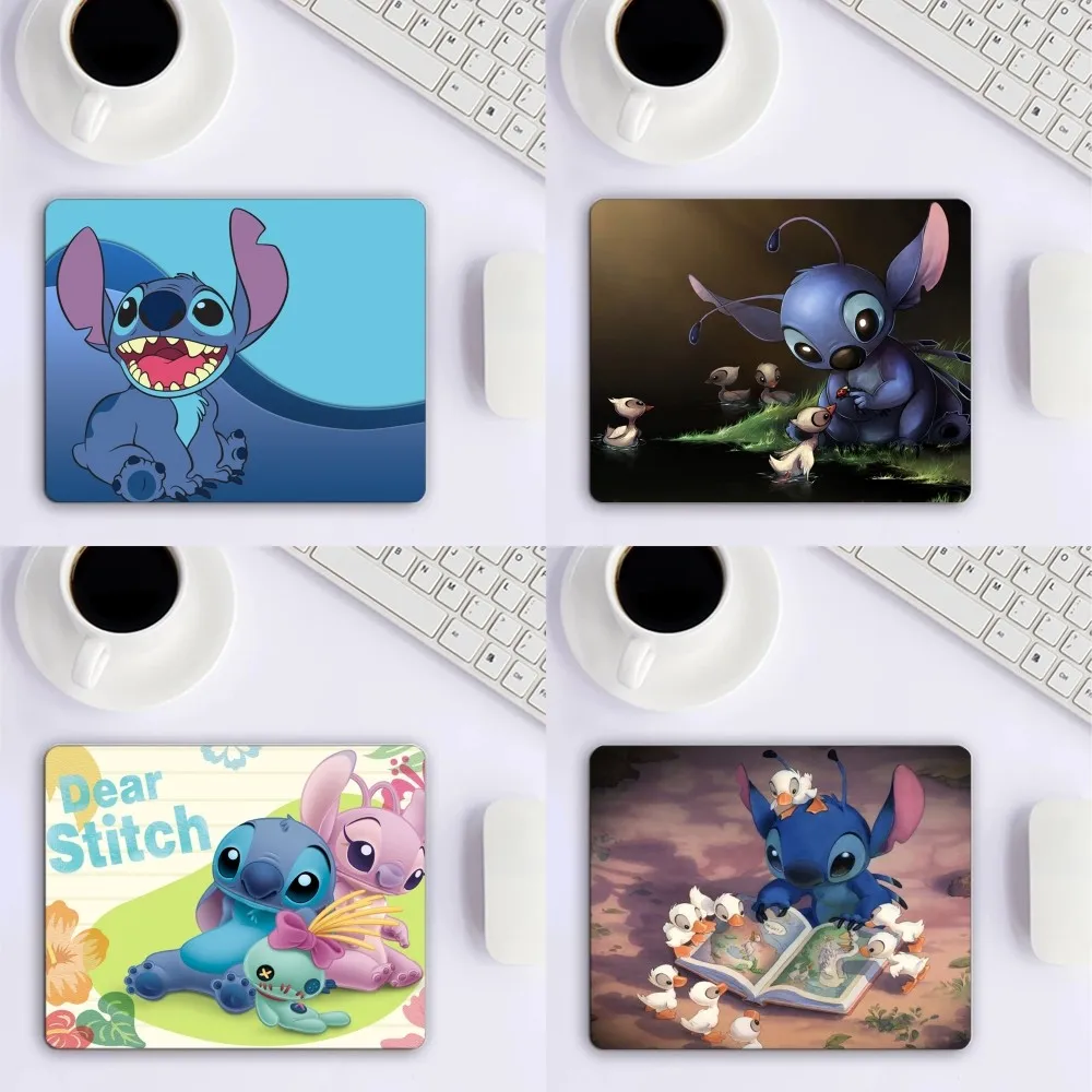 Alfombrilla de ratón de Lilo & Stitch, accesorios para Pc, alfombrilla de escritorio para ordenador