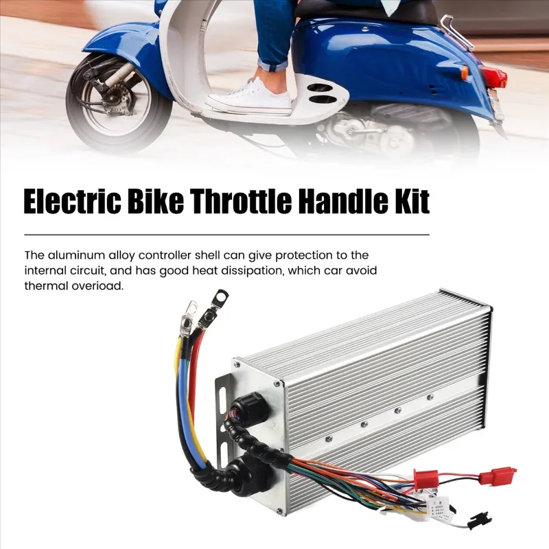 48V-72V 5000W Tricycle FOC Controller, Battery Car, Intelligent Brushless Motor Controller, Electric Car XT