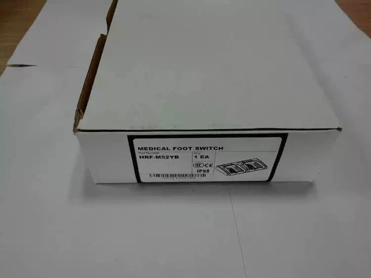 FOR Kacon HRF-M52 Medical Dual Foot Pedal Switch, IP68 Waterproof Dustproof Oilproof, 5-Meter Cord, Heavy Duty