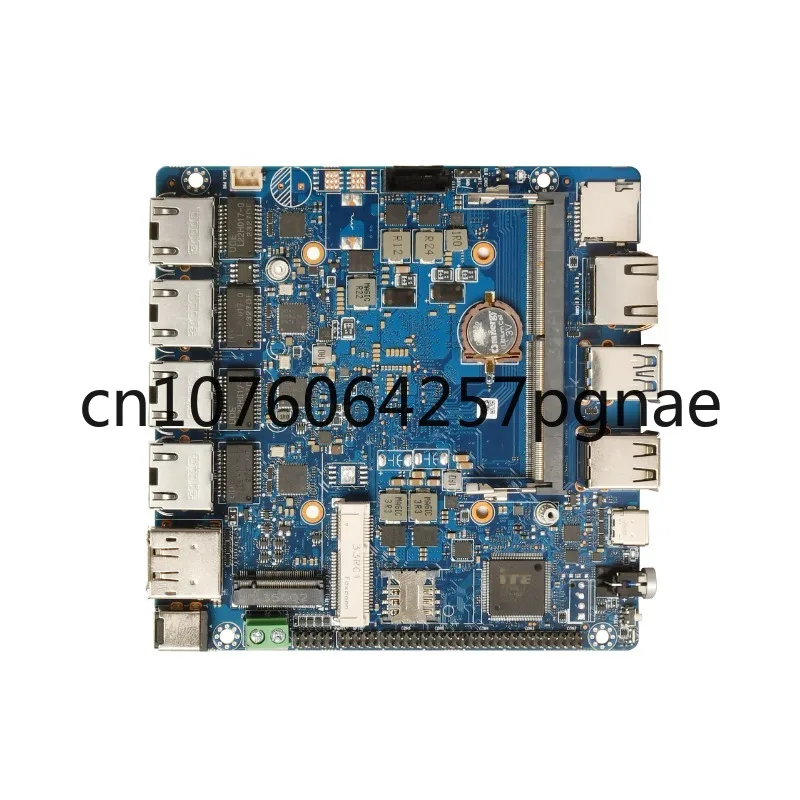 Fanless Router Motherboard 12th Gen Processor N95 N100 N300 4 Lan Port POE Port POS Gateway Server Pc Nano Pc Motherboard