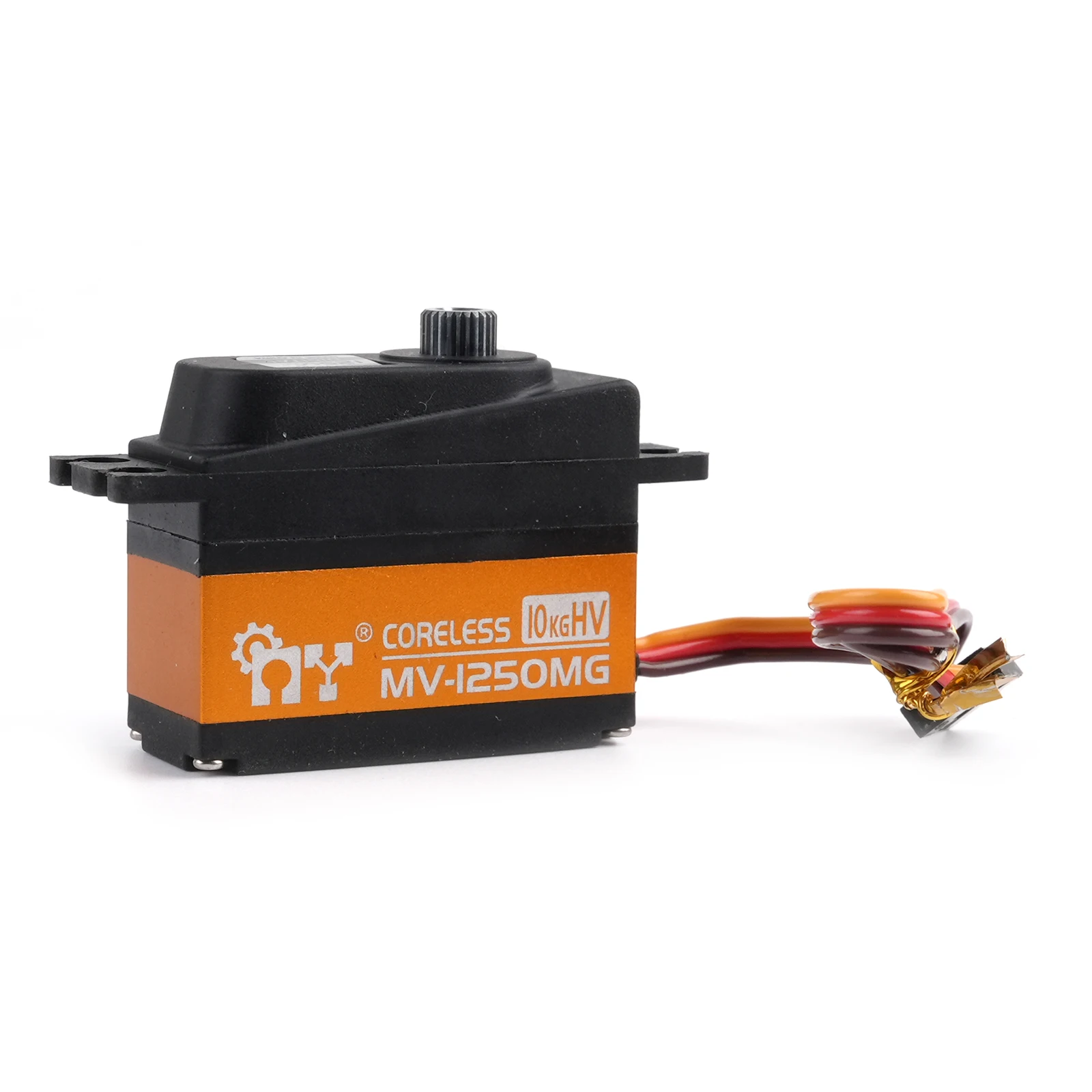 8kg Haute Pression En Métal Engrenages Numérique MV-1250MG Servo 180 Résistant Sans Noyau Moteur Servo Puissance Fonction Pour Robot Voitures DIY Pièces