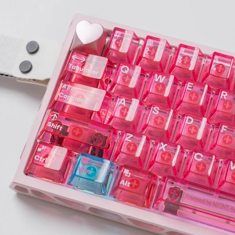 Love love theme magnetic axis keyboard