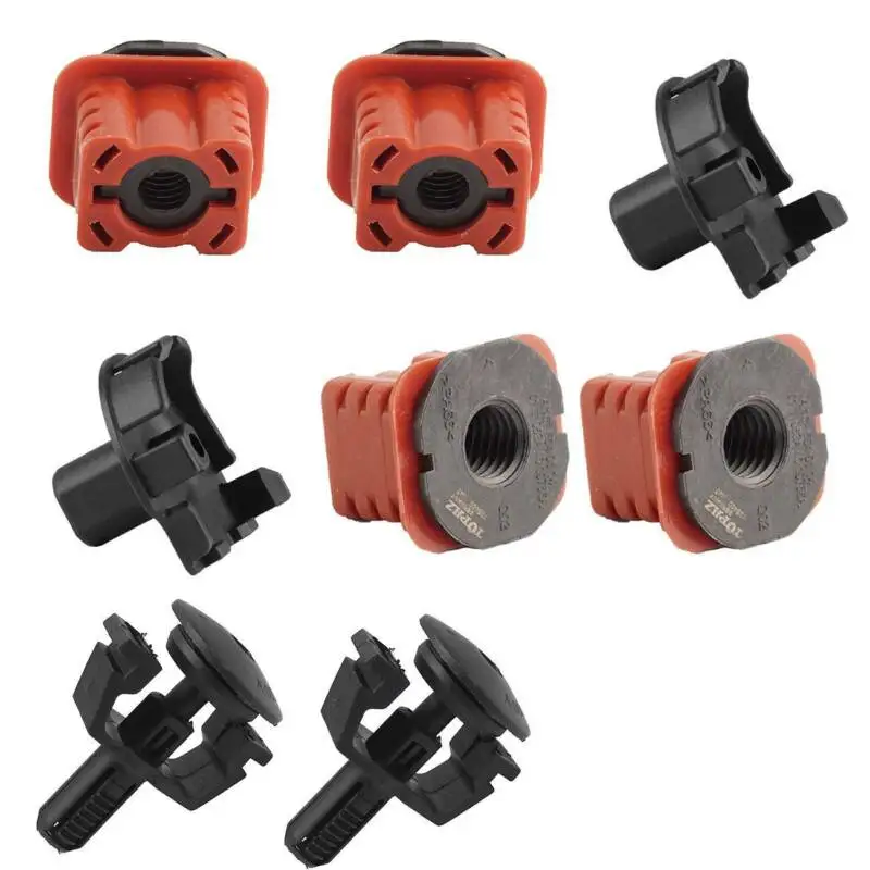 

For Mercedes Benz C200 C300 E300 E550 GLK350 Radiator Bracket Mounting Kit Upper