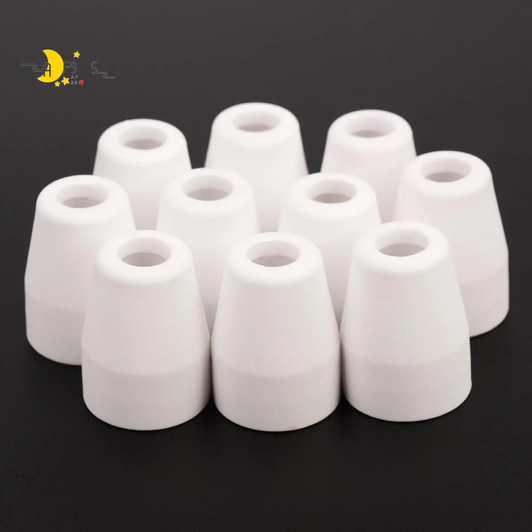 

AF95-40Pcs Air Plasma Cutter Consumables Extend Fit For Pt-31 -40 Torch Cut-40 50 Standard Tips/Nozzle Electrodes Shield Cup